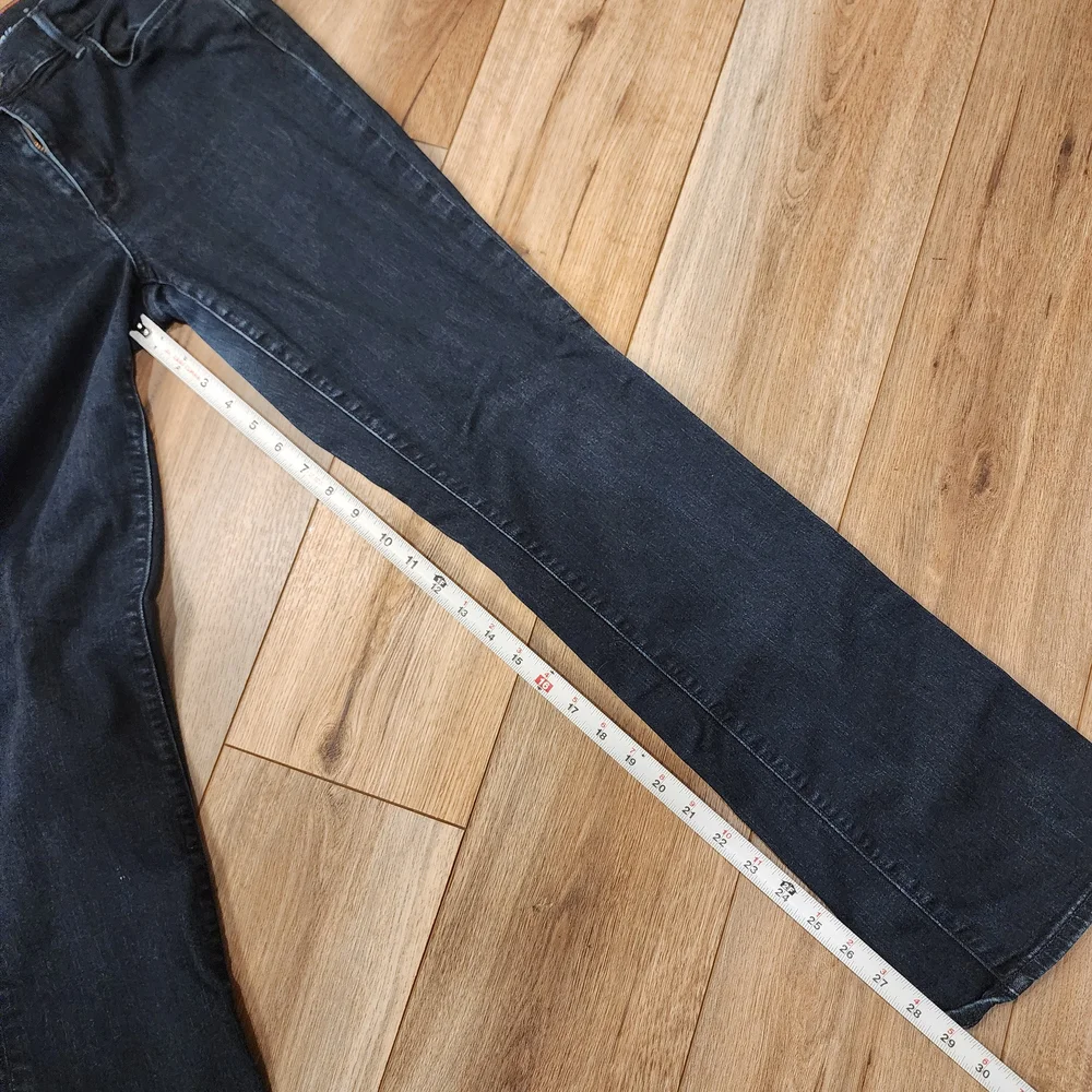 Eddie Bauer Women's Dark Gray Straight Leg Jeans